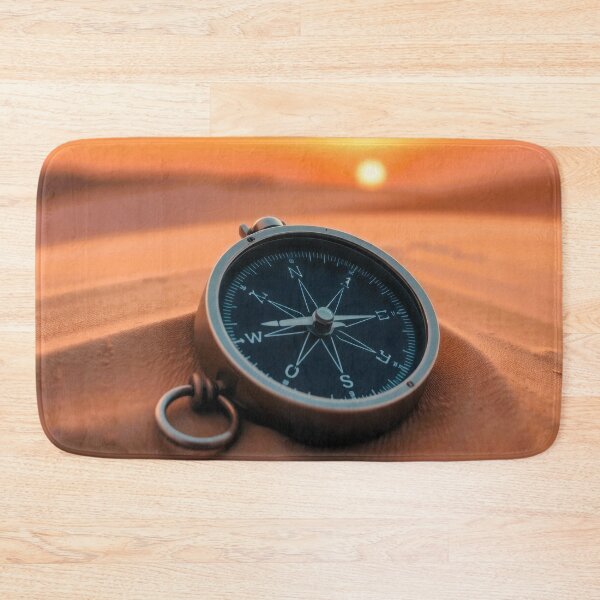 Item preview, Sunrise Compass on Dune designed and sold by CTM ArtStudio.