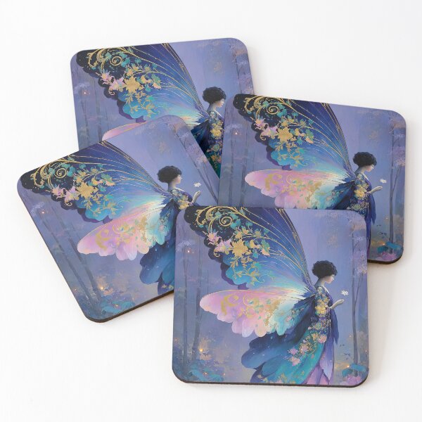 Item preview,  Indigo Whisper: A Butterfly's Embrace designed and sold by bloorose.