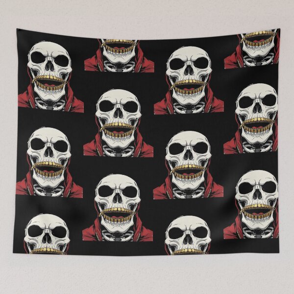 Item preview, Zipper Mouth Skeleton designed and sold by JustiesDesigns.