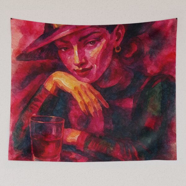 Item preview, evening in crimson hues designed and sold by omfardostyle.