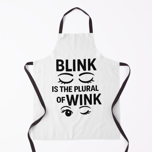 Item preview, Blink is the Plural of Wink English Grammar Humor designed and sold by timeformoretime.
