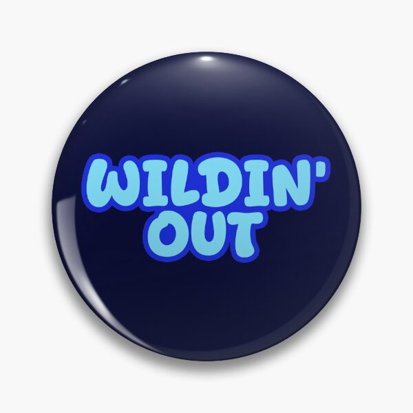 Item preview, Wildin’ Out, Funny Quotes Blue Outlined  designed and sold by Memes N Lore .