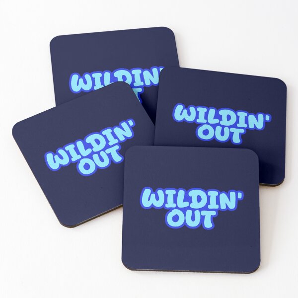 Item preview, Wildin’ Out, Funny Quotes Blue Outlined  designed and sold by Memes N Lore .