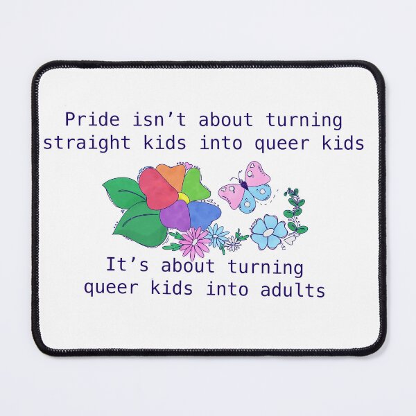 Item preview, Turning queer kids into adults designed and sold by ColorfullBlobs.