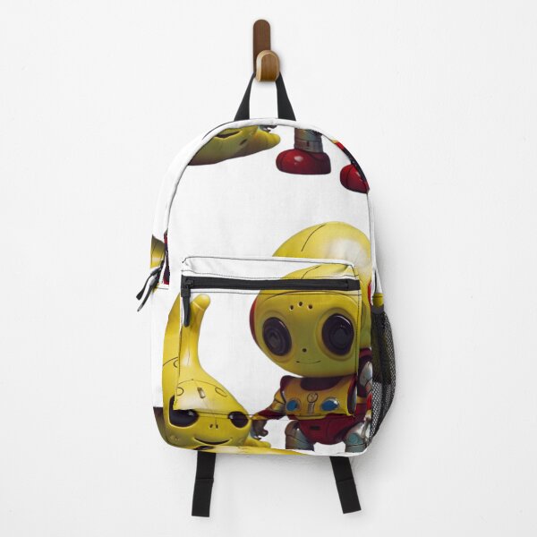 Item preview, Cute Yellow Robot Buddies – Futuristic Friendship Design designed and sold by Artitude Studio.
