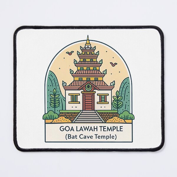 Item preview, Bali Goa Lawah Temple (Bat Cave Temple) designed and sold by likbatonboot.