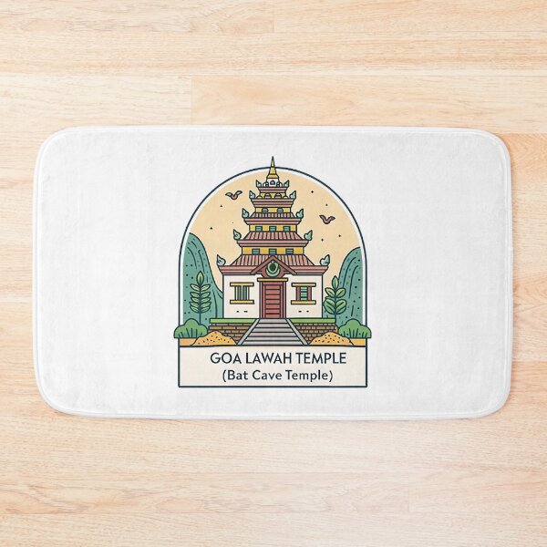 Item preview, Bali Goa Lawah Temple (Bat Cave Temple) designed and sold by likbatonboot.