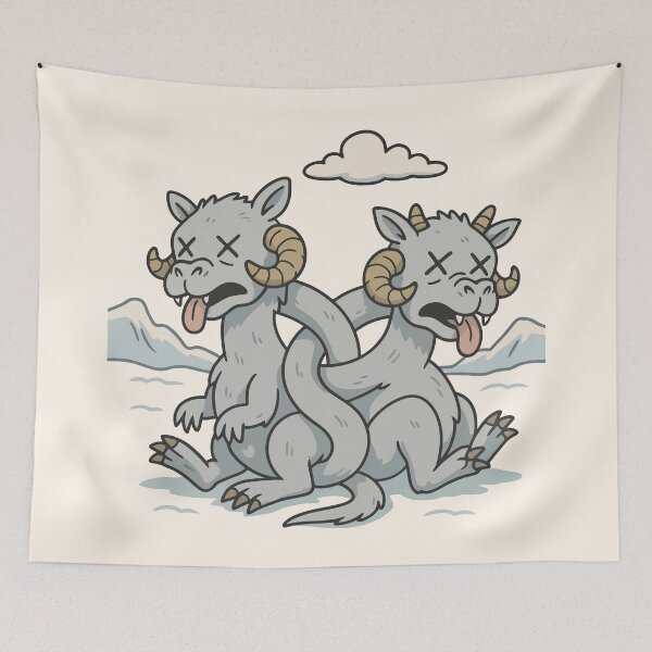 Item preview, Tauntaun Entanglement Scene designed and sold by muskitt.