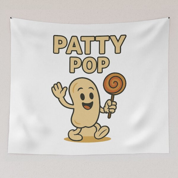 Item preview, “Patty Pop – Sweet Anatomy Pun Tee” designed and sold by F-B-F.