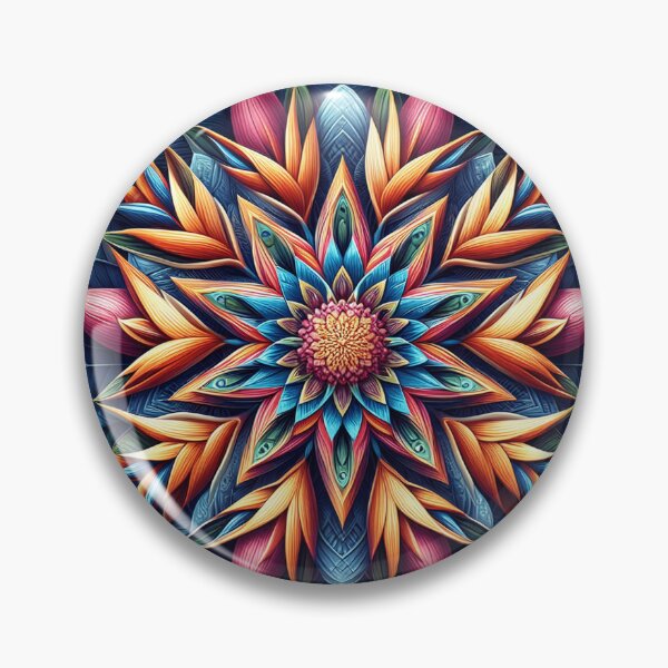 Item preview, Tropical Bloom Mandala  designed and sold by DreamMandalas.