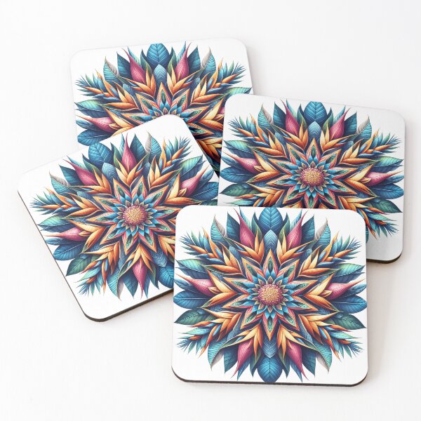 Item preview, Tropical Bloom Mandala  designed and sold by DreamMandalas.