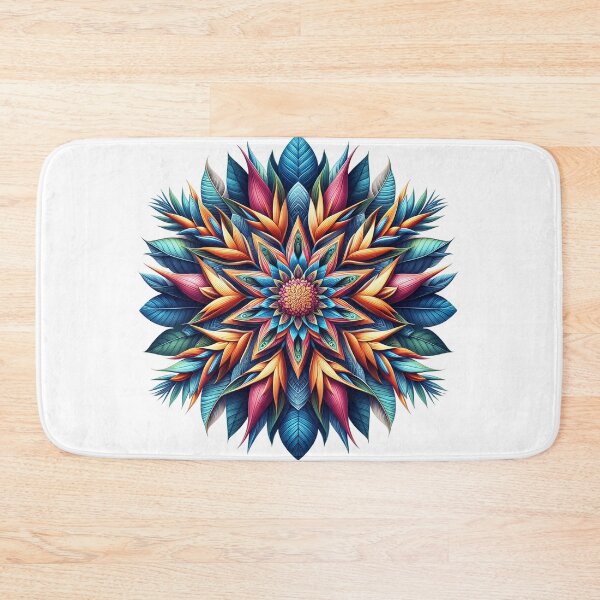 Item preview, Tropical Bloom Mandala  designed and sold by DreamMandalas.