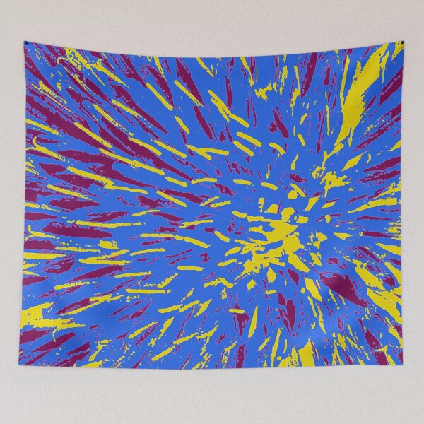Item preview, Macro Tie-Dye Dandelion 25 designed and sold by SXW Designs.