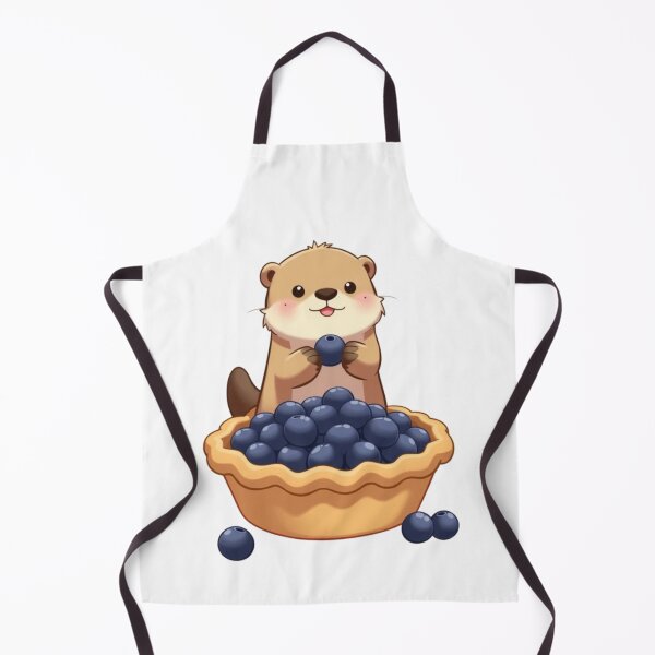 Item preview, Otter and blueberry pie designed and sold by Kimicute.