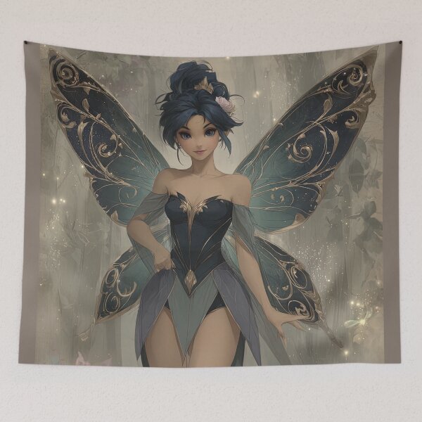 Item preview, Verdant Glimmer: The Forest Fairy designed and sold by bloorose.