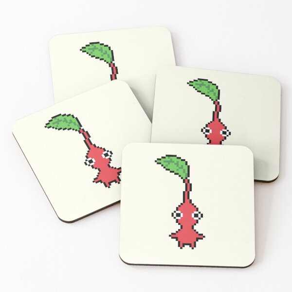 Item preview, Red Pikmin pixel art designed and sold by CheylaDesigns.