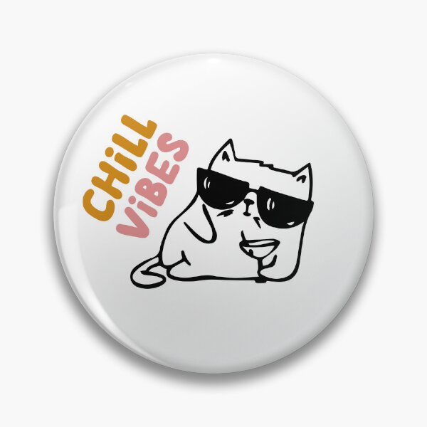 Item preview, Chill Vibes Cat designed and sold by The Athletic  Mindset.