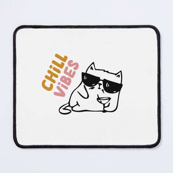 Item preview, Chill Vibes Cat designed and sold by The Athletic  Mindset.
