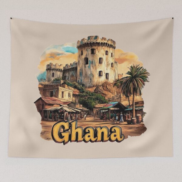 Item preview, Ghana Scenic - Culture, Coast & Heritage designed and sold by Myra365Art.