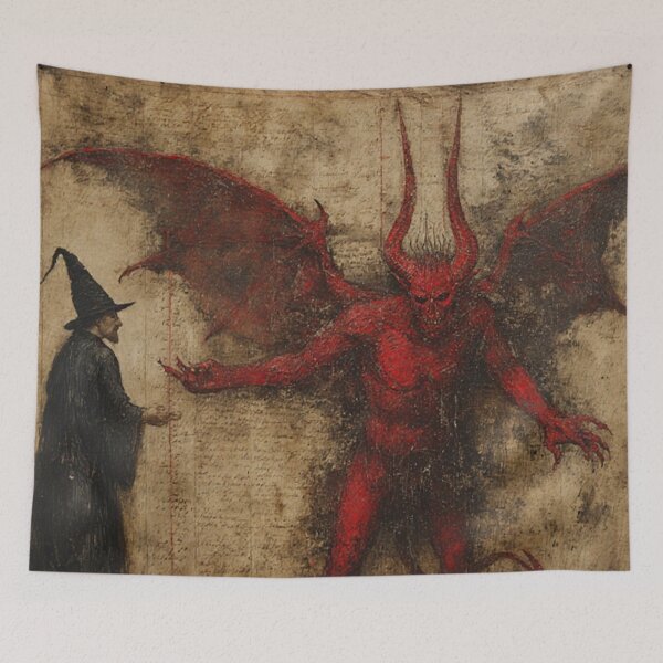 Item preview, Medieval Dark Goth Art designed and sold by TheDarkWardrobe.