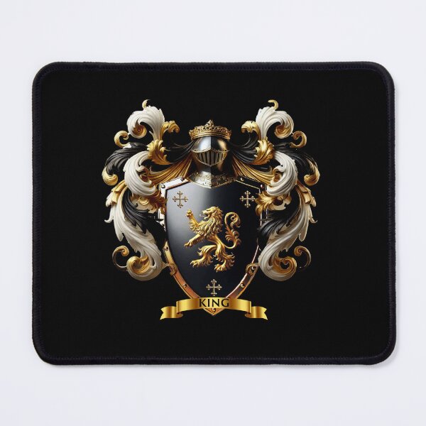 Item preview, King Family Crest  Majestic Emblem of Royal Distinction! designed and sold by Highlandkings.