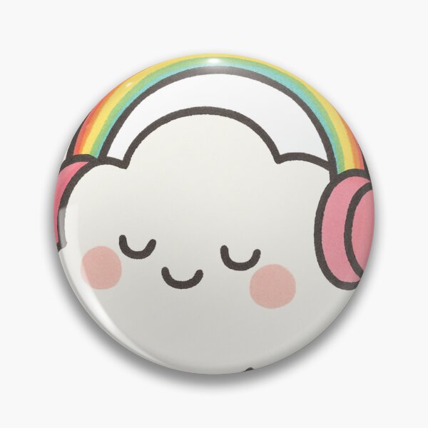 Item preview, Cloud Listening to Rainbow Vibes designed and sold by OpenArt.