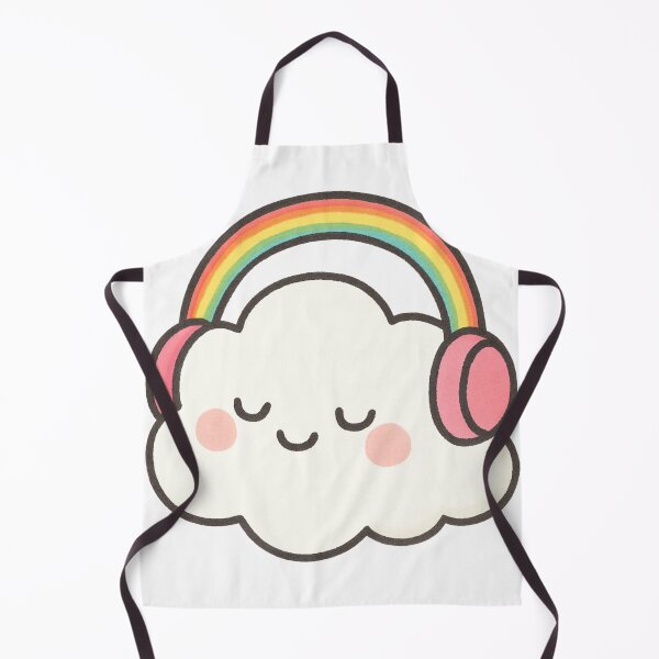 Item preview, Cloud Listening to Rainbow Vibes designed and sold by OpenArt.