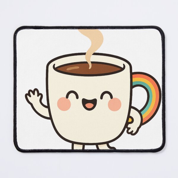 Item preview, Rainbow Handle Coffee on the Go designed and sold by OpenArt.