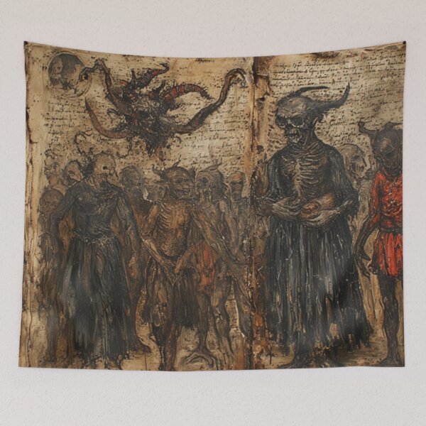 Item preview, Medieval Dark Goth Art designed and sold by TheDarkWardrobe.