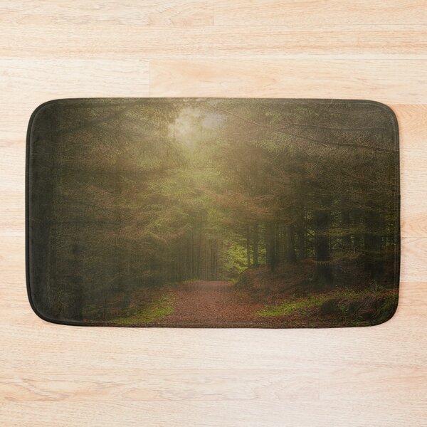 Item preview, Whispering Path – Dreamlike Forest Trail with Morning Light designed and sold by Kristvin Gudmundsson.