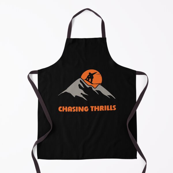 Item preview, Snowboard Winter Mountains Chasing Thrills Design  designed and sold by LovelyHappyGift.