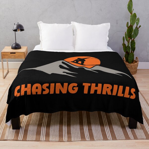 Item preview, Snowboard Winter Mountains Chasing Thrills Design designed and sold by LovelyHappyGift.
