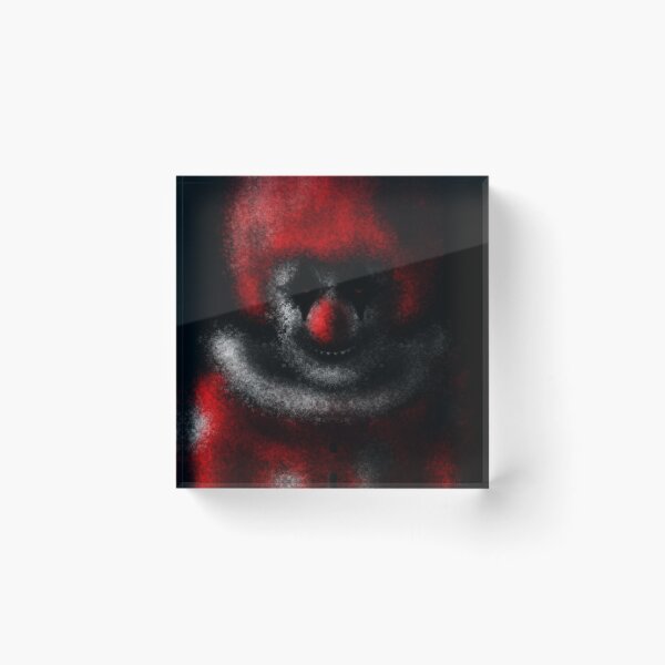 Item preview, Creepy Clown Dressed in Red designed and sold by BurningMonkey.