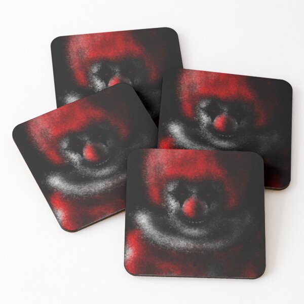 Item preview, Creepy Clown Dressed in Red designed and sold by BurningMonkey.