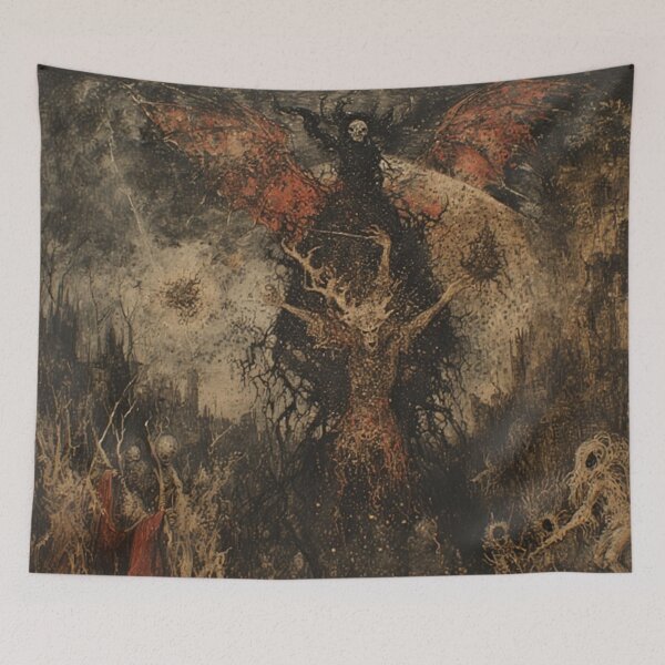 Item preview, Medieval Dark Goth Art designed and sold by TheDarkWardrobe.