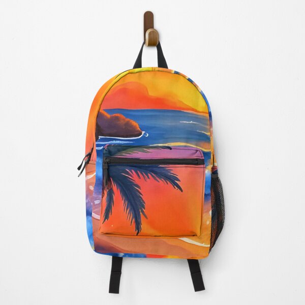 Item preview, Sunset Beach Tropical Palm Tree designed and sold by Fateh-Kro ⭐⭐⭐⭐⭐.