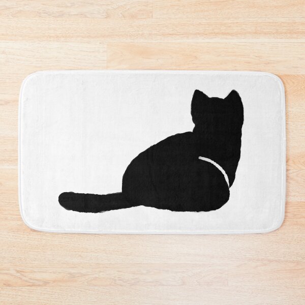 Item preview, Simple Black Cat Back designed and sold by fluffycat04.