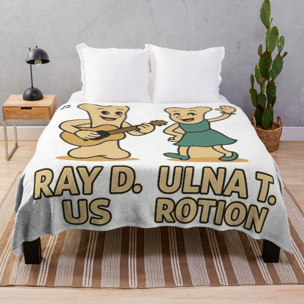 Item preview, “Ray D. & Ulna T. – Wrist-Rotation Duet Tee” designed and sold by F-B-F.