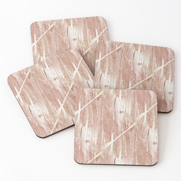 Item preview, Painterly Rustic Abstract in Peach designed and sold by Artistestella.