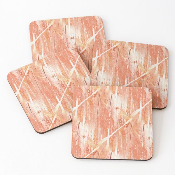 Item preview, Painterly Rustic Abstract in Orange designed and sold by Artistestella.