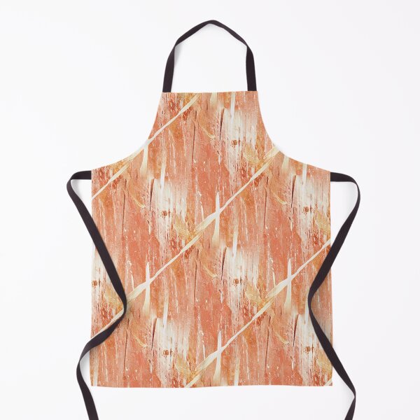 Item preview, Painterly Rustic Abstract in Orange designed and sold by Artistestella.