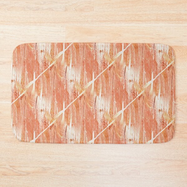 Item preview, Painterly Rustic Abstract in Orange designed and sold by Artistestella.