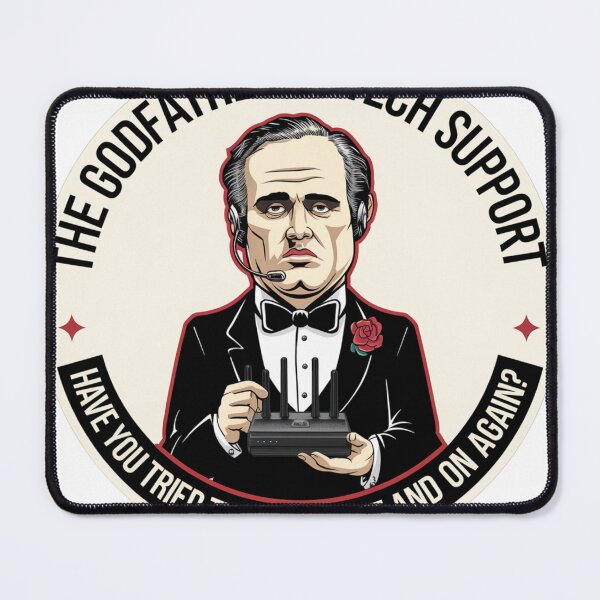 Item preview, The Godfather of Tech Support designed and sold by SoftwareStickers.
