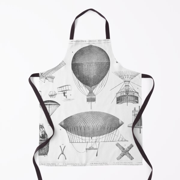 Item preview, Aeronautics - Aerial Machines, Mechanical Illustration designed and sold by LandreyDesigns.
