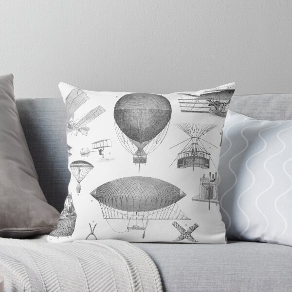 Item preview, Aeronautics - Aerial Machines, Mechanical Illustration designed and sold by LandreyDesigns.