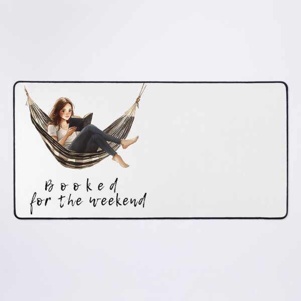 Artikelvorschau, Gebucht für das Wochenende – Hammock Reading Girl entworfen und verkauft von Ela-graphicwiz.