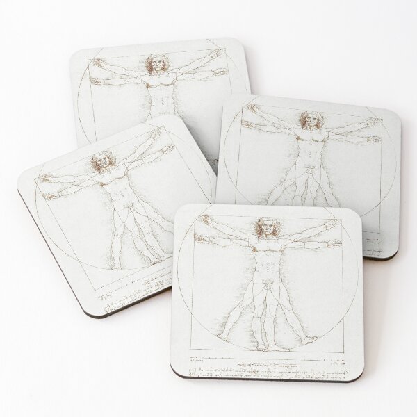 Item preview, Vitruvian Man, Illustration designed and sold by LandreyDesigns.