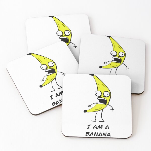 Item preview, I AM A BANANA designed and sold by Woodcut Prints.