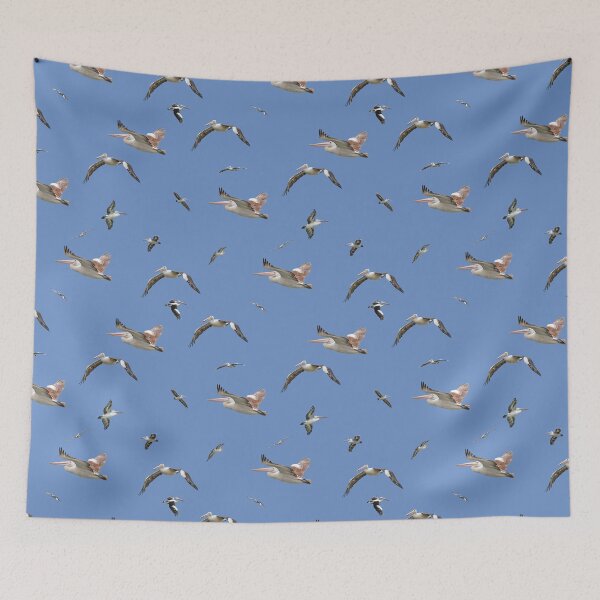 Item preview, Australian Pelicans in Flight designed and sold by STHogan2.