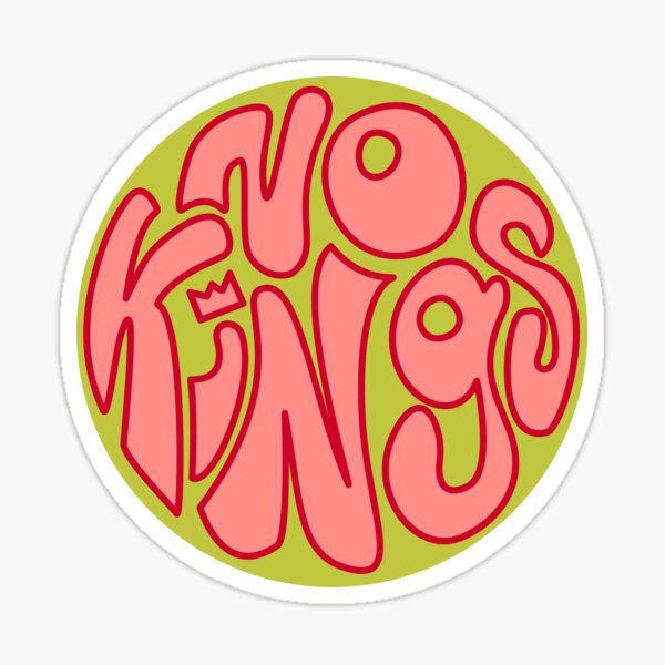 Item preview, No Kings Coral designed and sold by The Uncanny Mountain.